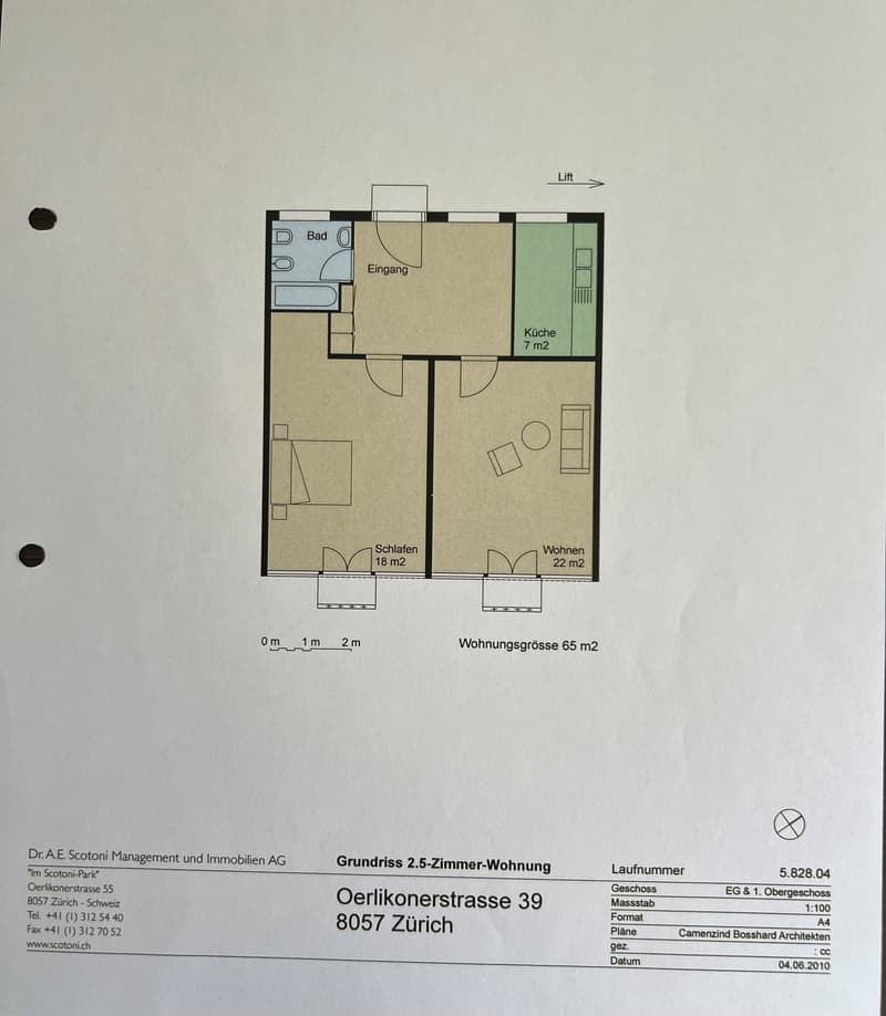 Helle 2.5-Zimmer-Wohnung mit Balkon in Zürich-Oerlikon (10)