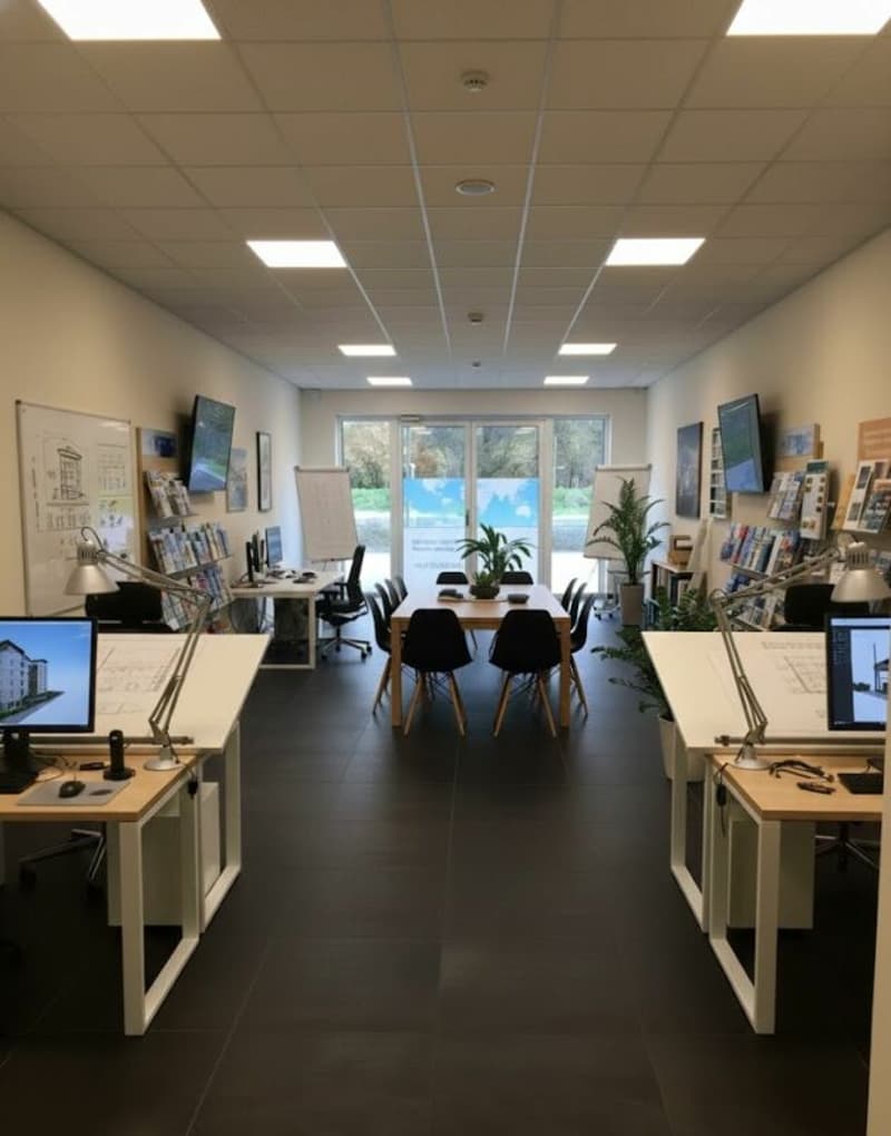Architekturbüro /Geschäftsflächen im Gewerbezentrum Au Milavy 95m2 (2)