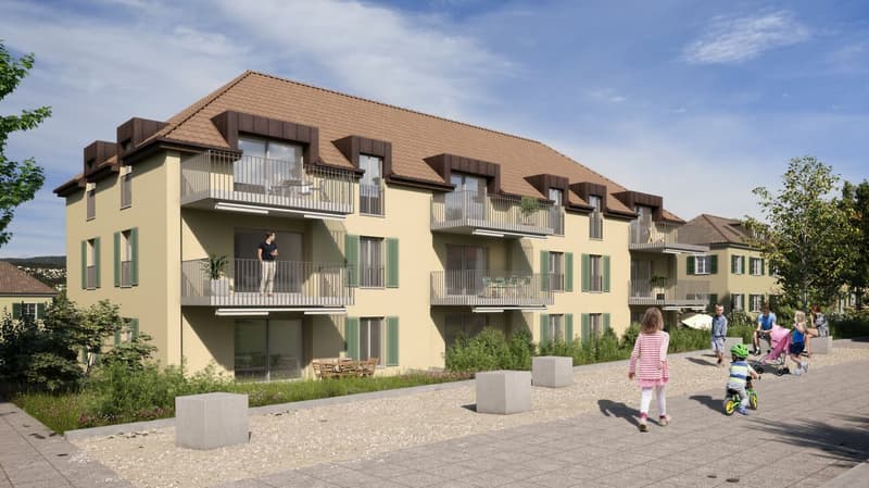Exclusive 2.5-room apartment on the ground floor with private garden (1)
