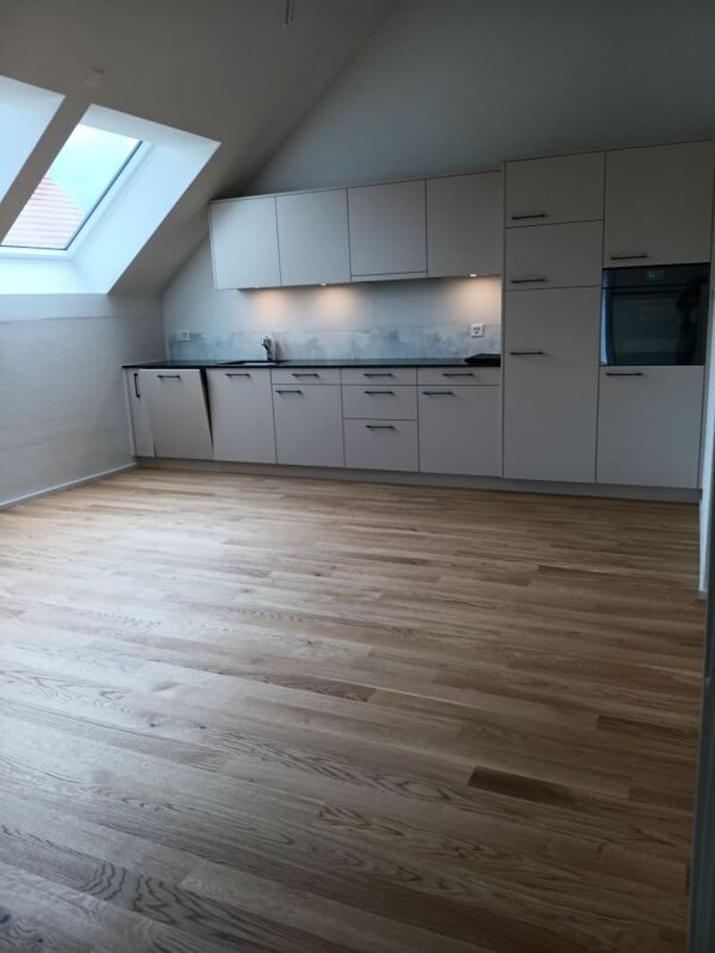 Gemütliche 2.5- Zi- Dachwohnung mit Galerie in der neuen Überbauung "Hübsche Mätteli" an ruhiger und zentraler Lage (1)