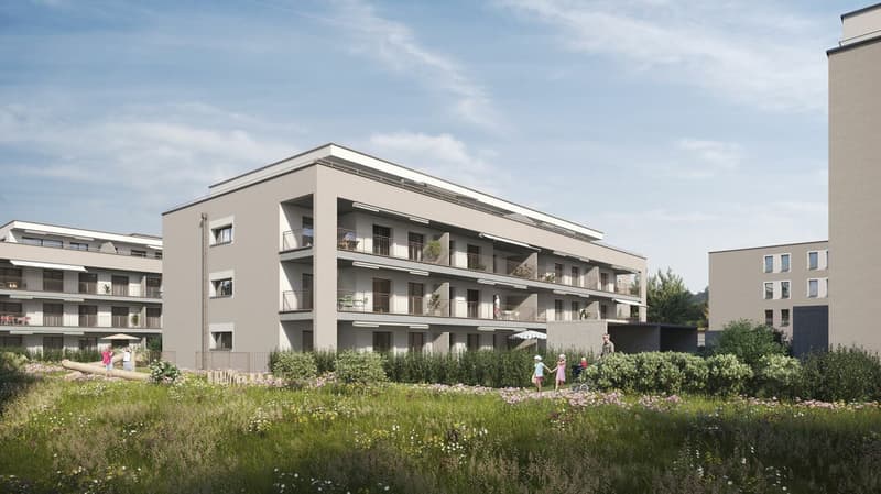 Zu vermieten : neue Motorrad-Einstellhallenplätze in Avenches (5)