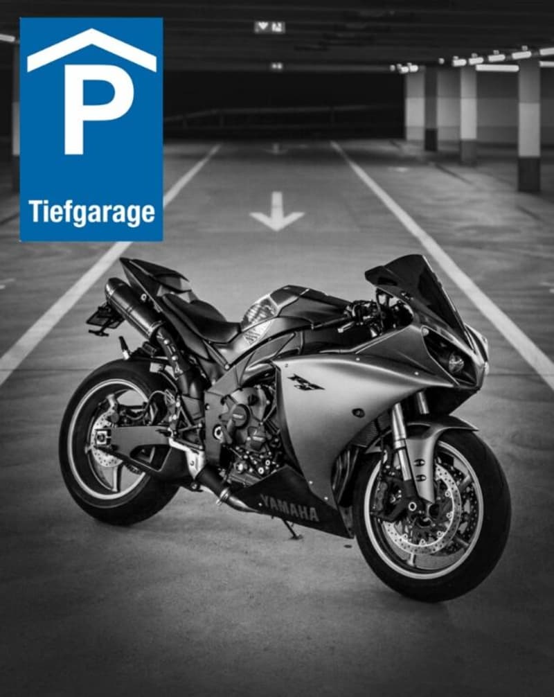 Zu vermieten : neue Motorrad-Einstellhallenplätze in Avenches (4)