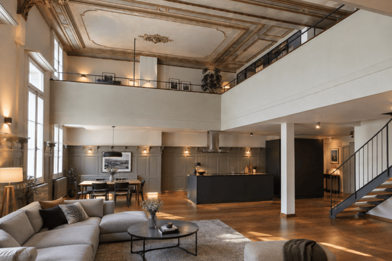Historisches Duplex mit Stil und Galerie, Wohnen mit Geschichte und Charakter (1)