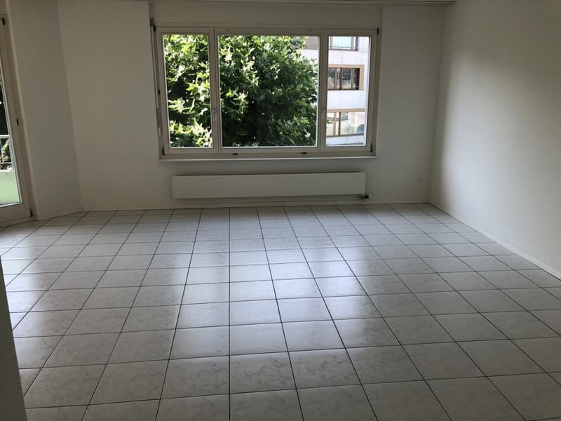 Grosszügige helle Wohnung mit Balkon - zentral & im Grünen gelegen (2)