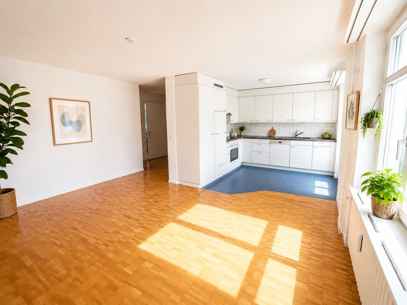 Bright 2.5-room apartment: Ready to move in & freshly painted (2)