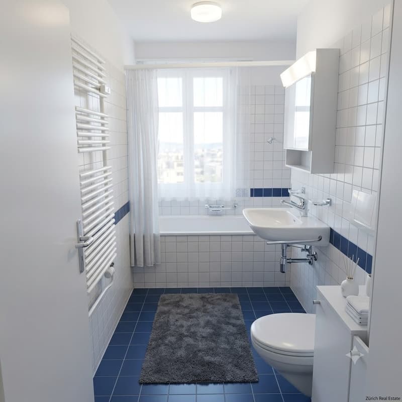 Bright 2.5-room apartment: Ready to move in & freshly painted (5)