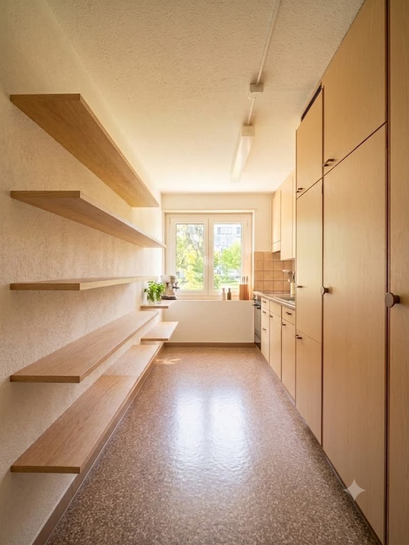 Emménager & se sentir bien : Appartement 2.5 pièces lumineux, très bien entretenu (5)