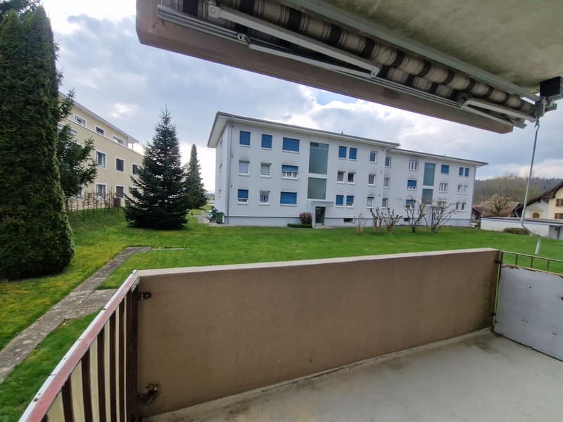 Appartamento 4.5 locali luminoso con balcone & parcheggio in una zona tranquilla e verde (13)