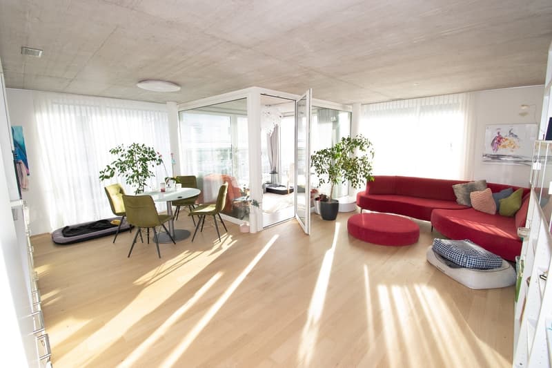 Appartamento moderno e luminoso di 2,5 locali nel centro di Pratteln (65m2) (1)
