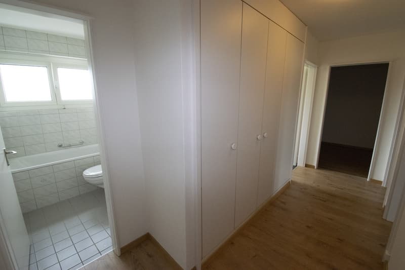 Korridor mit Einbauschrank