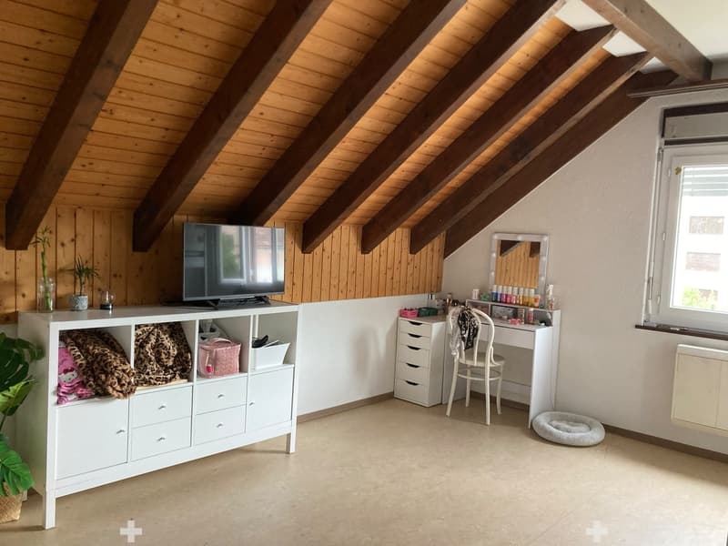 Tolle Maisonette-Wohnung mit Cheminée - ideale Lage ! (5)