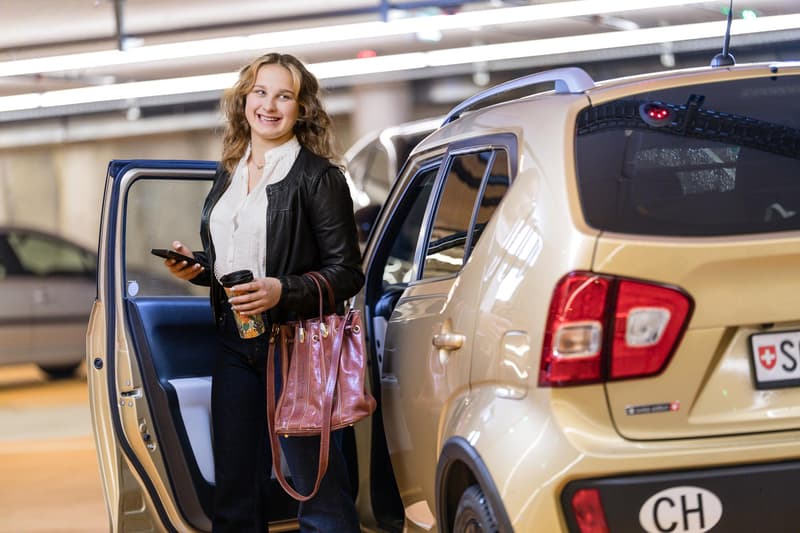 Parking central à St. Gallen 24/7, places de parking larges, à partir de CHF 180 / mois (6)