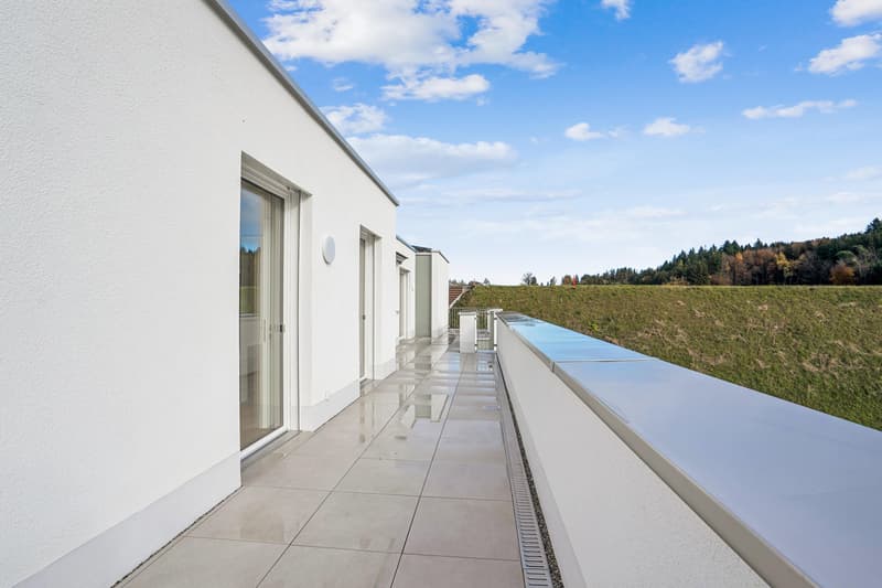 Attika mit Aussicht hell und modern in Gossau SG Erstbezug (4)