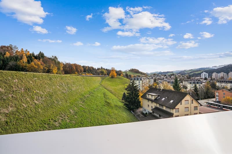 Attika mit Aussicht hell und modern in Gossau SG Erstbezug (5)