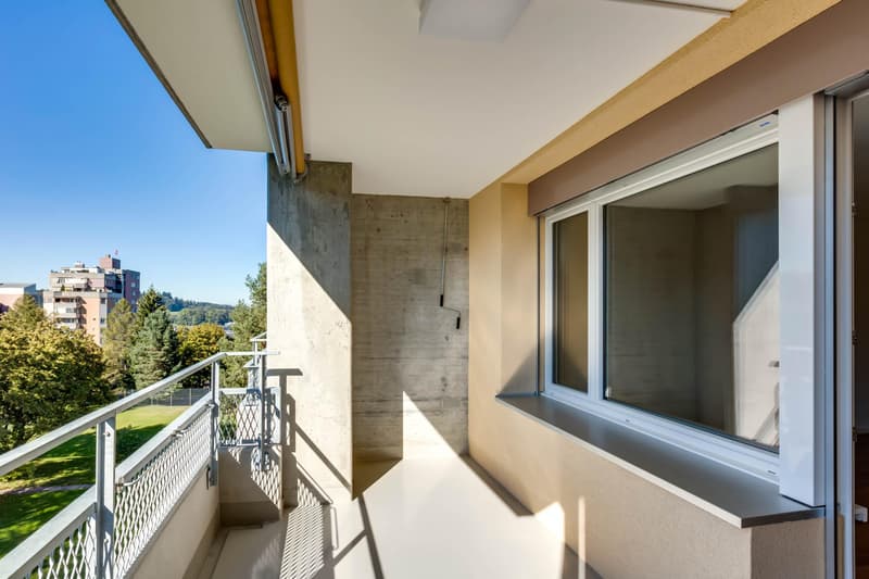 Moderne 4½-Zimmerwohnung mit Balkon und Abendsonne (2)