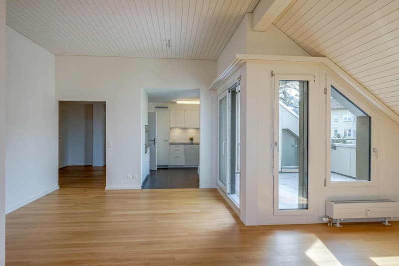 Grosszügige Dachwohnung - Toplage im Riethüsli (2)