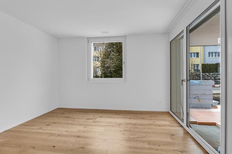 Moderne Gartenwohnung mit Sitzplatz und Loggia (7)