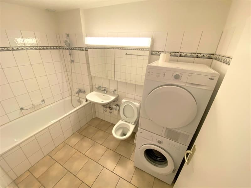 Bel appartement en ville à Zurich Nord avec tour de buanderie privée (5)