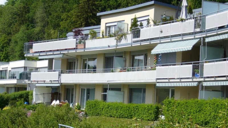 2.5-Zimmerwohnung mit Gartensitzplatz: Idyllisches Quartier im Grünen (8)