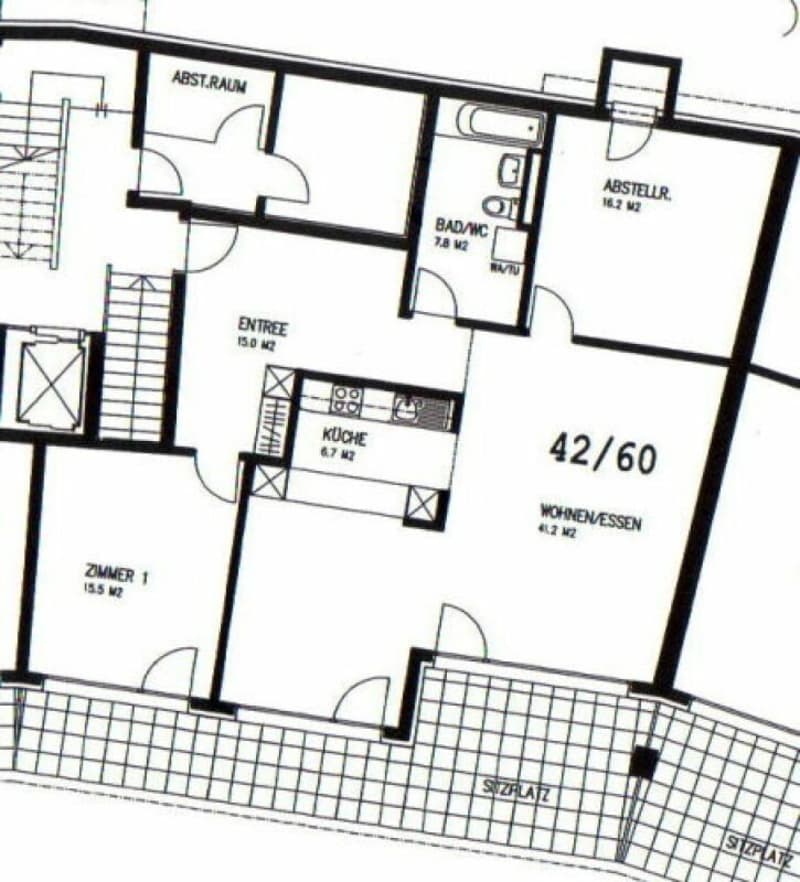 2.5-Zimmerwohnung mit Gartensitzplatz: Idyllisches Quartier im Grünen (7)