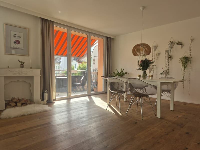 Grosszügige 3½-Zimmer-Maisonette mit 150 m², Balkon & 2 Bädern am Albisriederplatz (3)