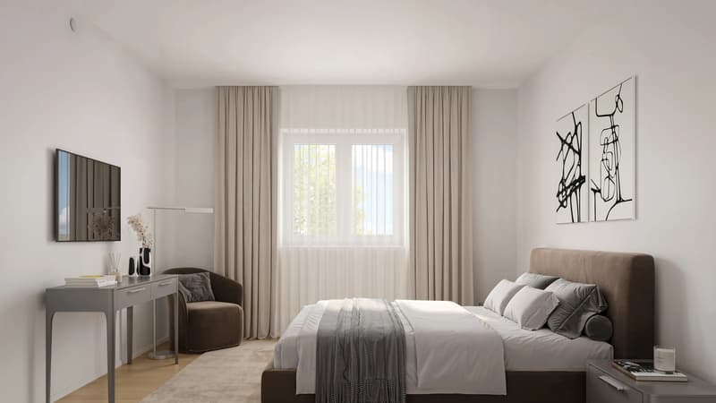Frauenfelderstrasse 24 - Schlafzimmer