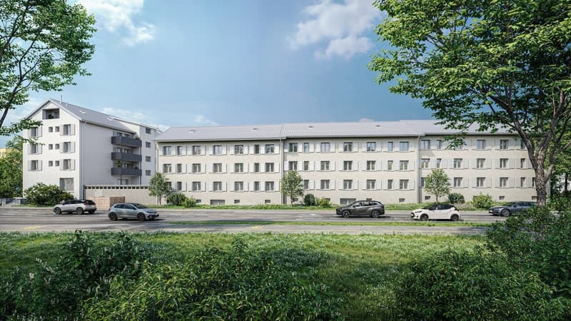 Frauenfelderstrasse 24/30 - Aussenvisualisierung