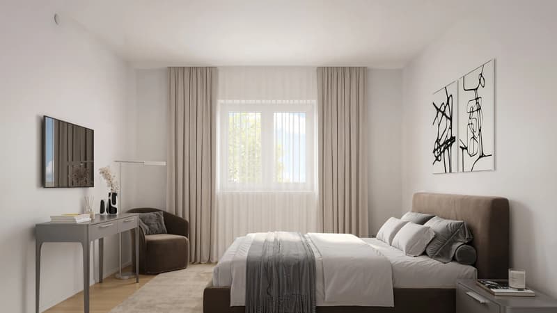 Frauenfelderstrasse 24 - Schlafzimmer