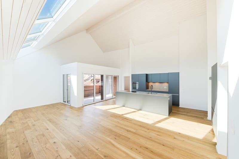 4½-Zimmer-Dachwohnung modern, hell & mit viel Raumgefühl Miete mit Kaufoption (1)