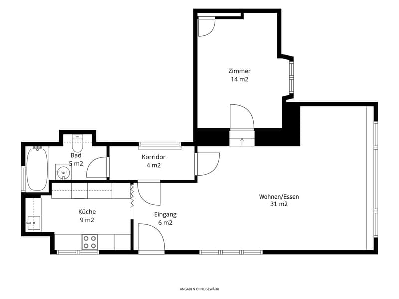 Grundriss Wohnung