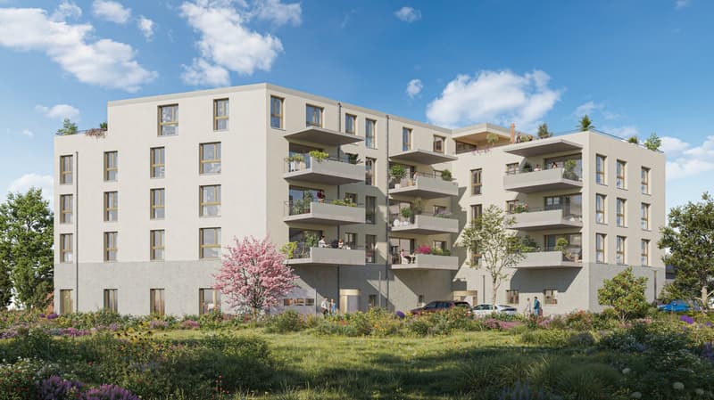 Neubau 3.5-Zimmer-Wohnung mit Balkon und schöner Aussicht in Bilten (3)