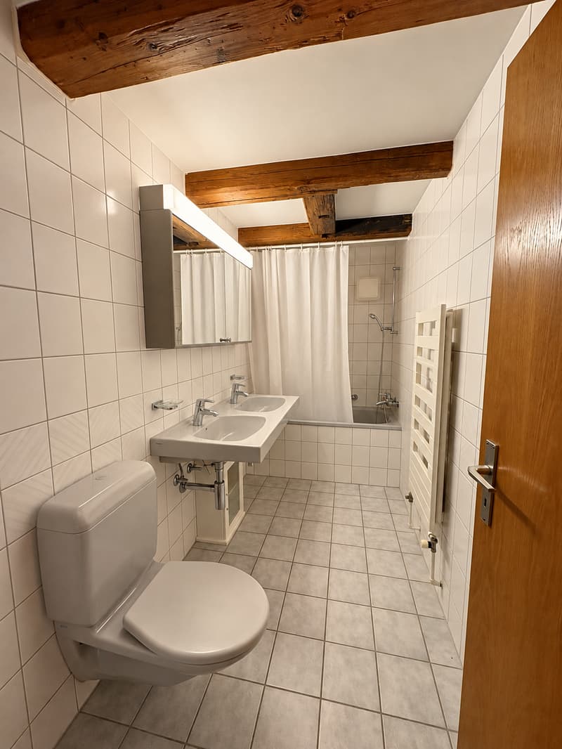 Grosszügige 3-Zimmer-Dachwohnung mit ca. 100 m² und Balkon in Bassersdorf (8)