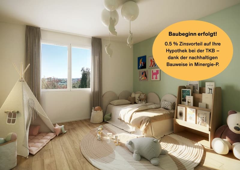 Progetto di costruzione nuova "Fliedergarten" - vita moderna con stile e sostenibilità - maisonette in attico di alta qualità (1)