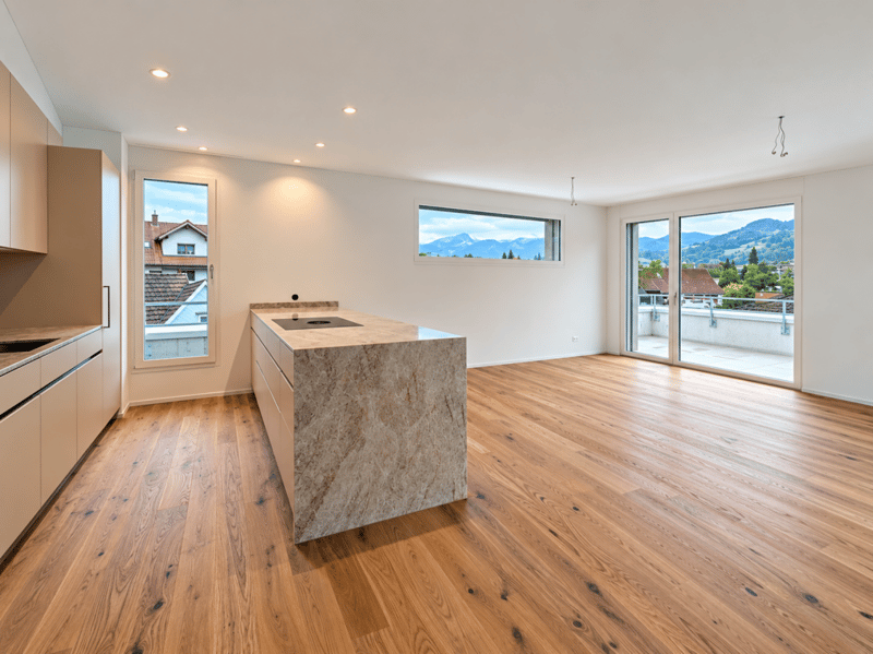 Äusserst hochwertige Attikawohnung mit riesiger Terrasse und wunderschöner Weitsicht (3)