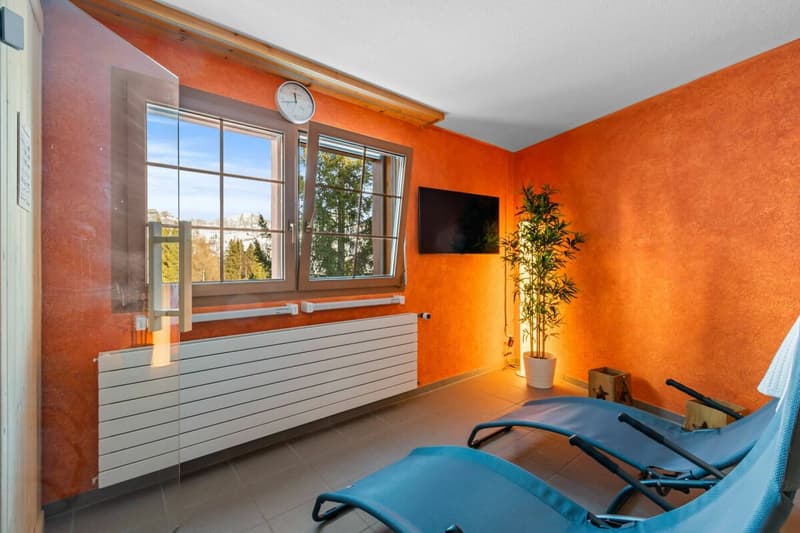 Appartamento di vacanza di 4 1/2 locali con sauna privata e posto auto sotterraneo (15)
