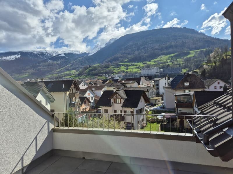 Ausblick von Terrasse