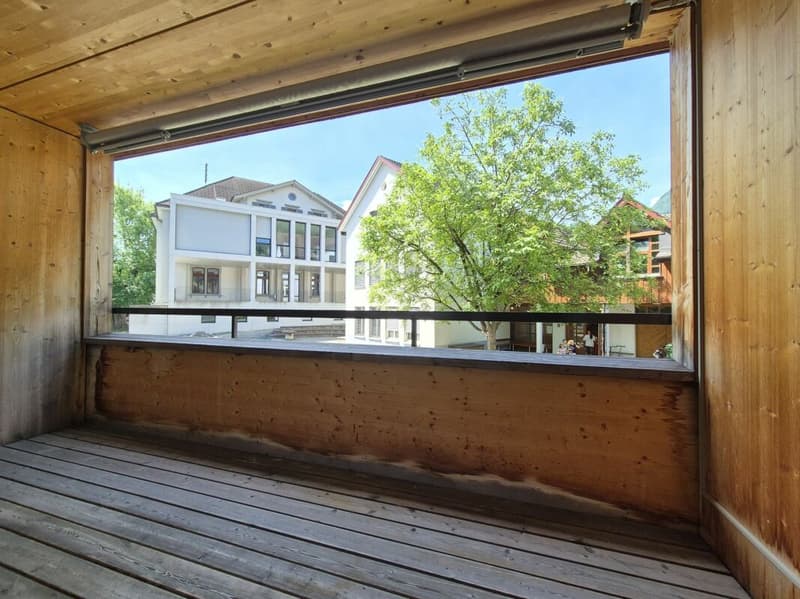Hébergement assisté : appartement 2,5 pièces moderne avec extension moderne et balcon agréable (7)