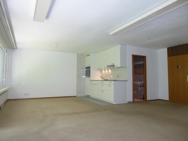 1.5-Zimmer-Studio-Ferienwohnung mit Gartensitzplatz und Tiefgaragenplatz (1)