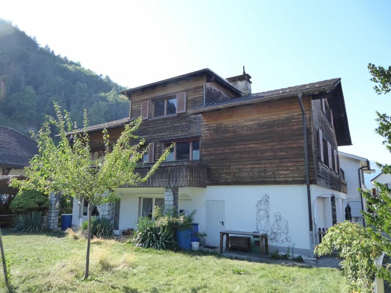 freistehendes Zweifamilienhaus mit Garagen und grosszügigem Umschwung (1)