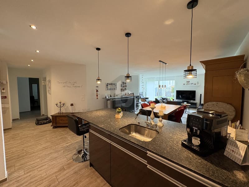 High-quality with large garden and seating area (3)