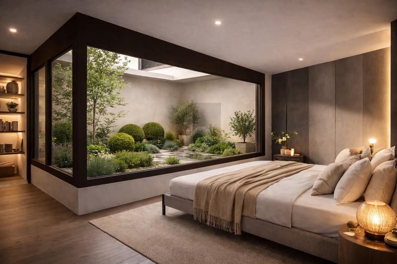 Architecture avec Atrium & Plan d'Etage Flexible (2)