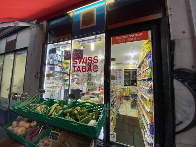 Grocery store on a busy street (2)