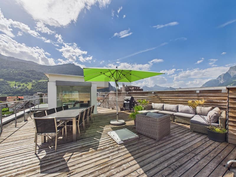 EXKLUSIVE DACHTERRASSE MIT ALPENPANORAMA (1)