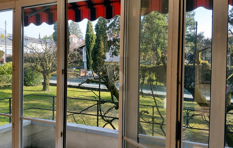 Living in peace with a 1'400 m² garden (2)