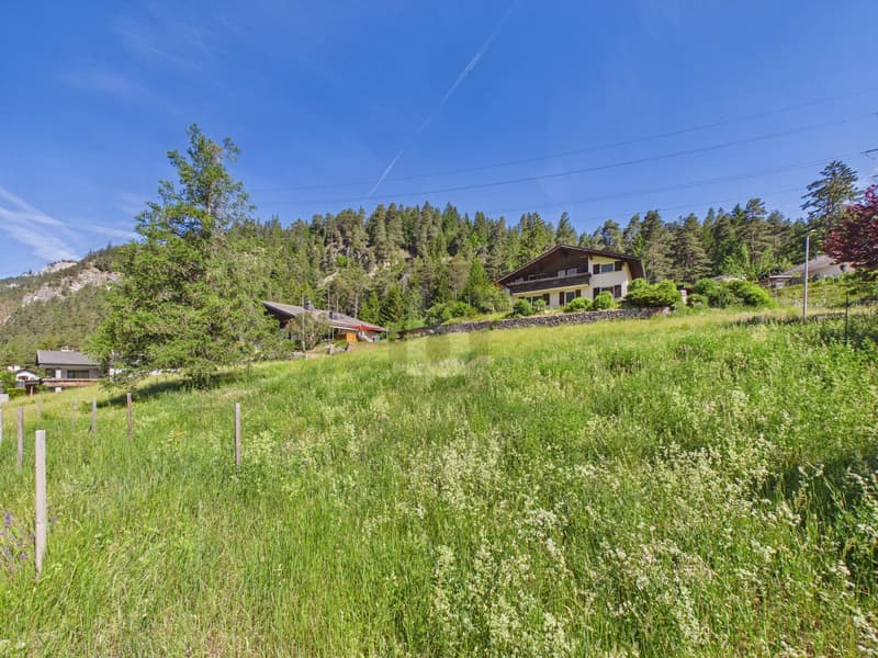 Emplacement ensoleillé avec panorama montagnard (3)