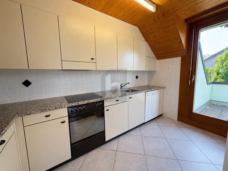 Inondato di luce con ampio balcone (2)