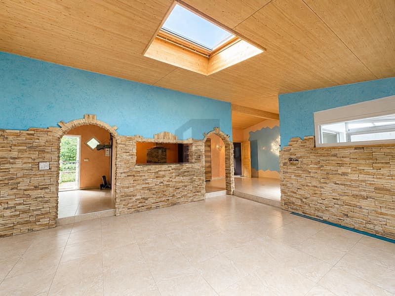 MAGNIFIQUE, PLAIN PIED, LUMINEUSE AVEC GRAND JARDIN (4)