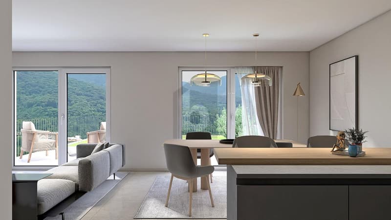 NOUVELLE CONSTRUCTION DANS UN EMPLACEMENT ENSOLEILLÉ (2)