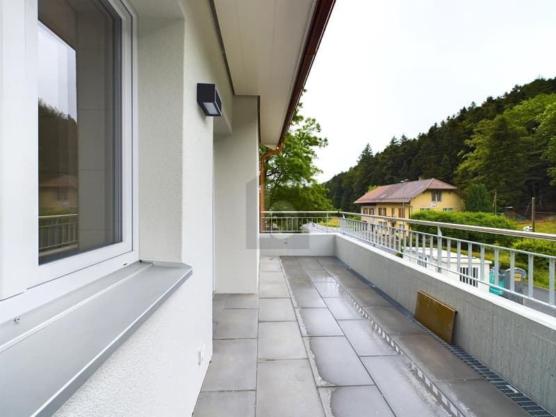 HOCHWERTIG MIT BALKON UND SICHT INS GRÜNE! (1)