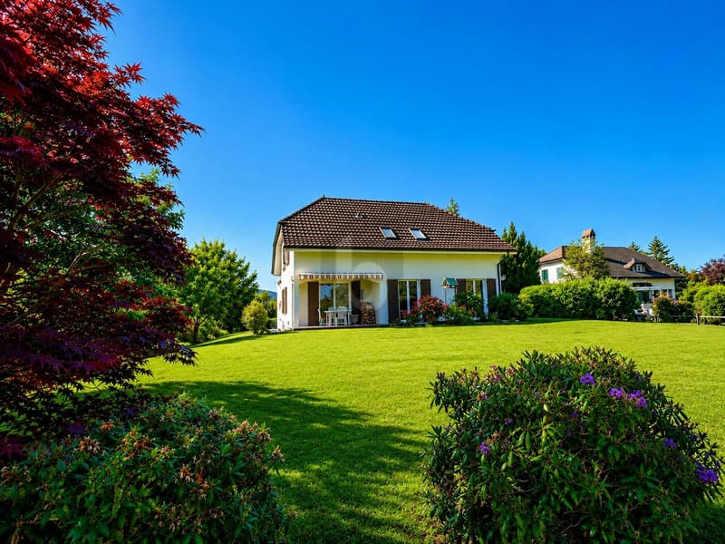 SPLENDIDE, SPACIEUSE ET LUMINEUSE AVEC GRAND JARDIN (1)